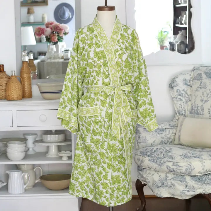Pacific Rose - Kimono Robe - Ivy