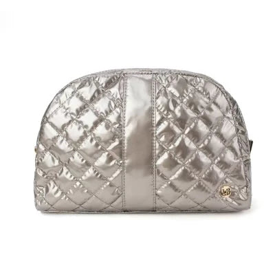 Jennifer Cosmetic Bag - Gun Metal