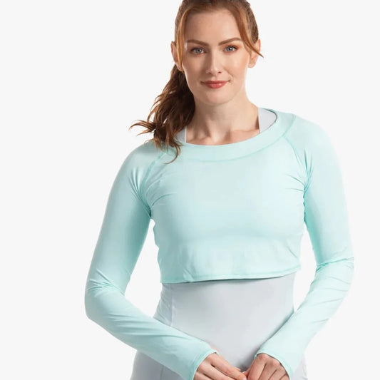 BLOQ-UV CROP TOP - Mint