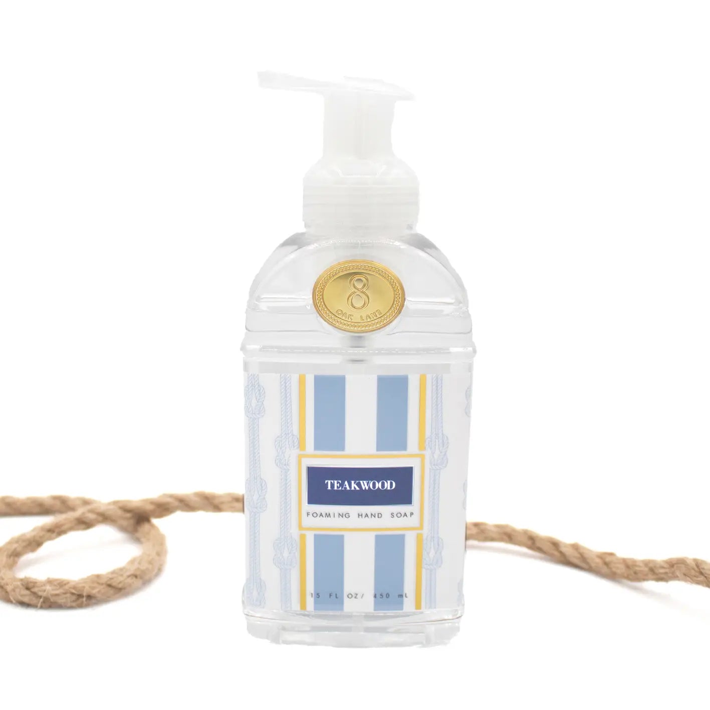 Foaming Teakwood hand soap with uplifting aromas to cozy, woodsy notes, every scent offers a moment of indulgence in your daily routine.