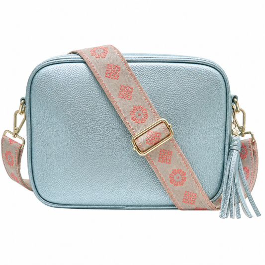 Callie Crossbody Camera Bag - Ice Blue